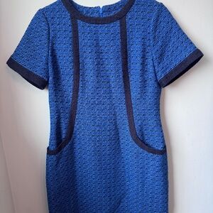 Boden tweed metallic dress size US8